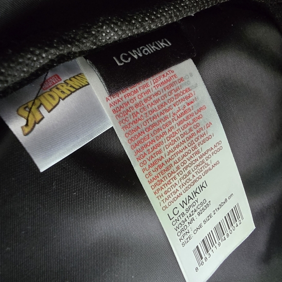 Spiderman Mask Printed Kids Backpack - Picture 5 of 5